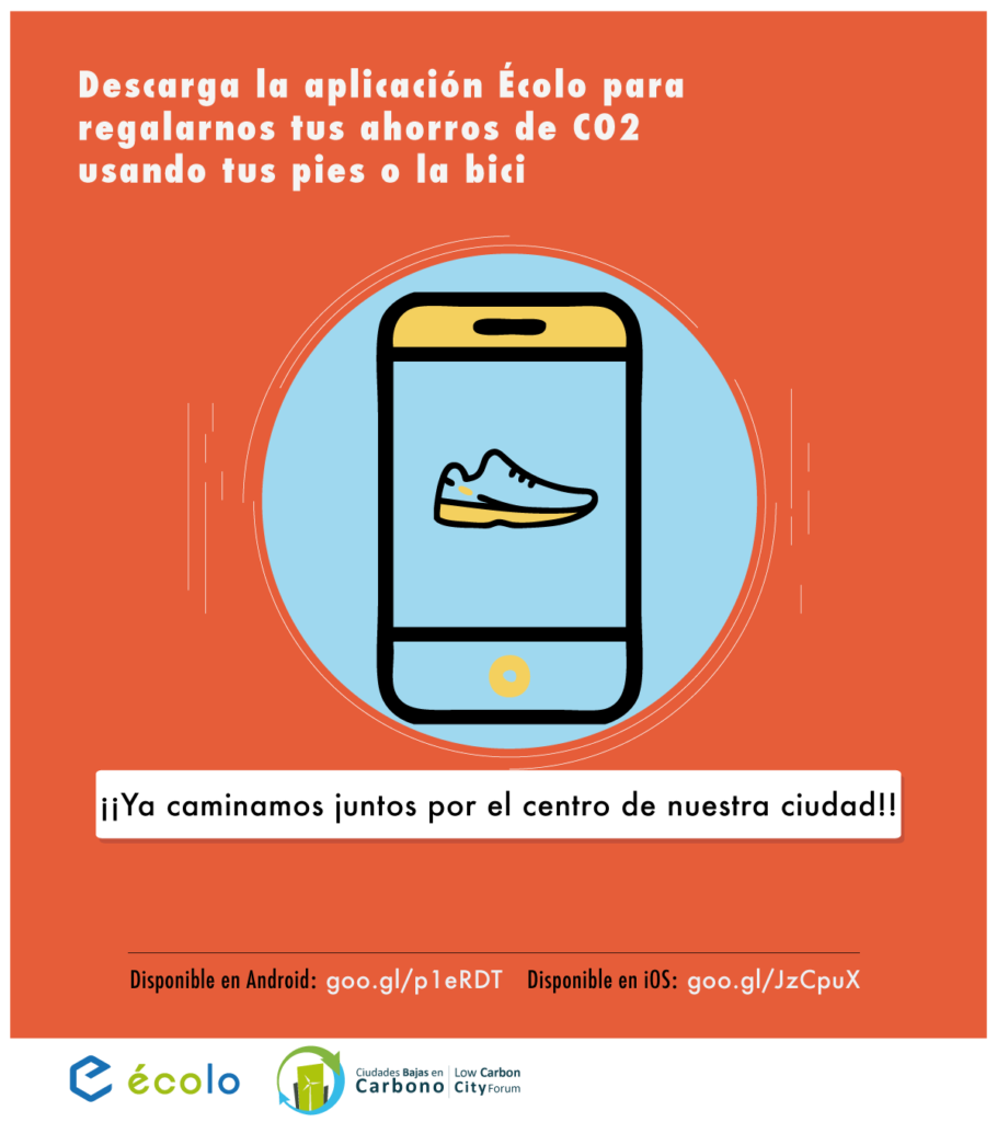 Lanzamiento campaña de ahorro de CO2 con la app Écolo Bike